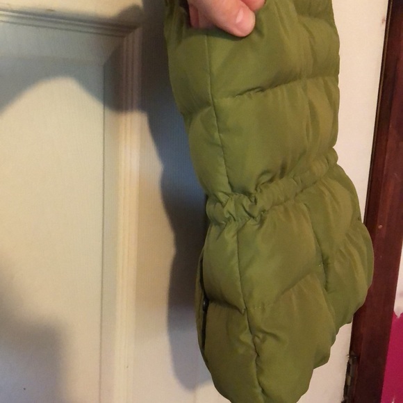 Abercrombie & Fitch Kids Green Dual Zipper Puffer Vest Girls XL - Picture 11 of 12
